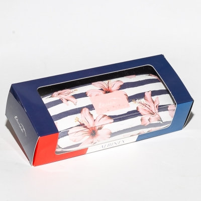 Калъф за очила, марка Royal Case & Etuica, модел Blush & Stripe