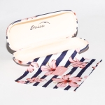Калъф за очила, марка Royal Case & Etuica, модел Blush & Stripe